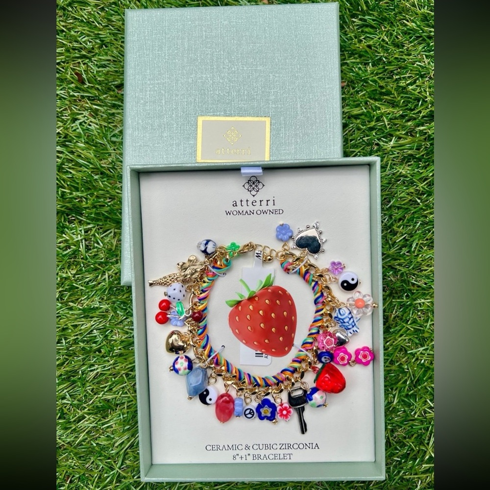 Atteri Multicolor Charm Bracelet - Picture 2 of 2